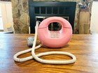 Vintage Sculptura Round Donut Rotary Phone  Pink Western Electric  Telephone