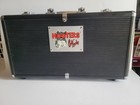 Hooters Get Lucky Poker Chip Set  Aluminum Case  Dealer Button  Dice  Complete