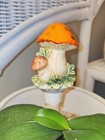 Vintage Merry Mushroom Plant Feeder Watering Dispenser Spike Sears Roebuck Rare