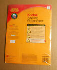 Kodak Anytime Picture Paper 20 Sheets Soft Glass Inkjet Printer 8 5 x11  Sealed