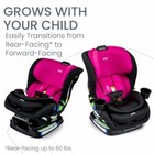 Britax Poplar Narrow Clicktight Convertible Car Seat - Magenta Onyx- Creased Box