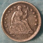 1853-o Seated Liberty Silver Half Dime High Grade Details Old Us Coin  647