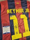 Neymar Jr Fc Barcelona Signed Autographed Jersey Cl 2015 Bas Beckett Bas Coa