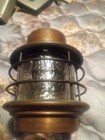 Round Copper Antique Porch Light