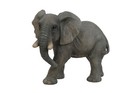 Walking Elephant Decor Wild Animal Statue Garden Decor Resin Garden Statue