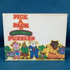 Vtg Set 3 Sweet Pickles Puzzles W pick A Pack Envelope 1978 Usa Avon Rare 6 5x8 