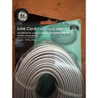 Ge 50 Ft Telephone Line Cord White Rj11 Modular Phone Cable Tl26530 New