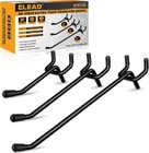 66-piece 2 4 6 Inch Extra Thick Pegboard Hooks  1 4  Heavy Duty Peg Board Org   