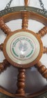 Vintage Russian Ussr Cabin  Naval Barometer thermometer From Early 50 s  Unique 