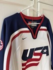 Nike 2002 Team Usa Hockey Jersey White L 