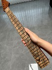 Aaaaa Zebra Wood 22fret Satin Roasting Flame Maple Electric Guitar Neck Bone Nut