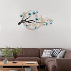 Tree Leaf Metal Wall Art  Modern Luxury Metal Wall Nature Art Decor 3d Ginkgo