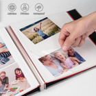 Large Photo Album Self Adhesive With Picture Display Window Diy Scrapbook Album