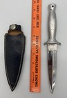Vintage  9   Ace Man  Stainless Boot Knife  Dagger   Sheath