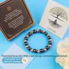 Copper Bracelet For Men Magnetic Bracelets  99 9  Pure Copper Jewelry With 3800