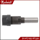 Findmall 1 2  Router Bit Collet Extension Adapter For 1 2  Shank