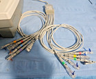 Burdick Atria 6100 Interpretive Ecg System W  Leads  Printer  Power Supply 