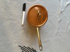 Vintage Copper Pot  Brass Handle 5    Copral   Made In Portugal 