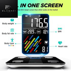 Smart Scale For Body Weight  High Accuracy Digital Bathroom Scale With Large Dis
