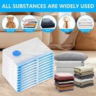 5 Packs 16  X 20  Vacuum Storage Bags Travel Space Saver Seal Clothes Organizer