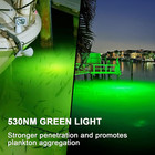 Underwater Fishing Light 60w 7500lm  530nm Green Submersible Fish Attractant Lig
