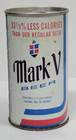 Mark V 12 Oz  Straight Steel Beer Can