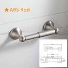Bathroom Hardware Set Brushed Nickel Adjustable Expandable Towel Bars Accessory