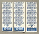 1995 Seattle Mariners Alds Ticket Stubs  Edgar Martinez  Double Scores Griffey 