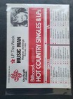 Waylon Jennings Music Man Album  1 On Large Billboard Chart 1980