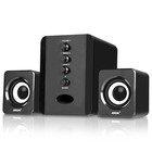 Wired Computer Speakers System Stereo Bass Subwoofer Led For Desktop Laptop Pc