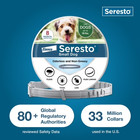 Seresto Flea   Tick Collar For Dogs Up To 18 Lbs   8 Month Protection