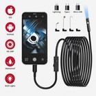 1920p Hd Endoscope Borescope 8mm Inspection Snake Camera For Iphone Android Ios