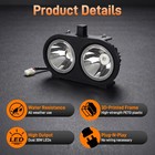 For Honda 400ex 1999-04 Upgraded Led Pod Light Headlight Assembly 33101-hn1-003