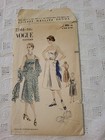 Vintage 1950s Vogue Sewing Pattern 7246 Lovely Misses Day Dress Sz 14 Complete 