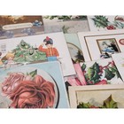 Large Lot Of  70  Vtg Antique Cards Postcards Early 1900s Holiday Well-wishing