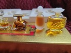 Vintage Estee Lauder Small Wonders Crystal Miniature Perfume  set 