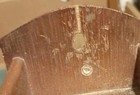 Vintage Wooden Sewing Caddy  Wood Sewing Cabinet With Drawers Retro Sewing 1950s