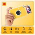 Kodak Printomatic  Instant Print Camera  yellow  10mp    Rgb Led  Zink Photo Prin