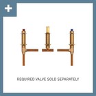 Moen T999 Chateau Chrome Two-handle Low Arc Roman Tub Faucet Without Valve
