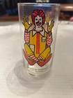 Vintage Mcdonalds Ronald Mcdonald Collector Series Glass 1970 s