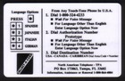  4  Easyriders - Woman On Motorcycle  Collect-a-card Prototype Phone Card