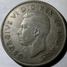 1946 50c Canada 50 Cents Silver Half Dollar Coin