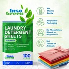 Laundry Sheets Detergent  100 Loads  - Eco     Zero    