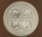 1976 Turks And Caicos Large Silver 50 Crown Coin W  Ogp Coa