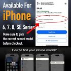 Shockproof Case For Iphone 6 7 8 Plus Se 2 3 Rugged Clip Cover Screen Protector
