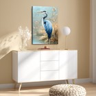Great Blue Heron Wall Art Canvas Prints Decor Framed Poster Home Decor