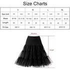 Women s 50s Vintage-petticoat Skirt Underskirt Crinoline Slips Tutu Dress Skirts
