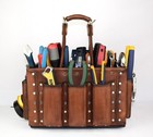 Electrician Leather Tool Bag Tuff-tote Journeyman s Stronghold Tote 8x12 -anp