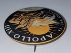 Vintage  70 Rare Original Apollo 13 Mission Pinback Button Nasa Copper Pin Space