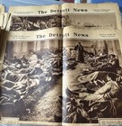 The Detroit News Newspaper Sections 1933 1934 Read Below